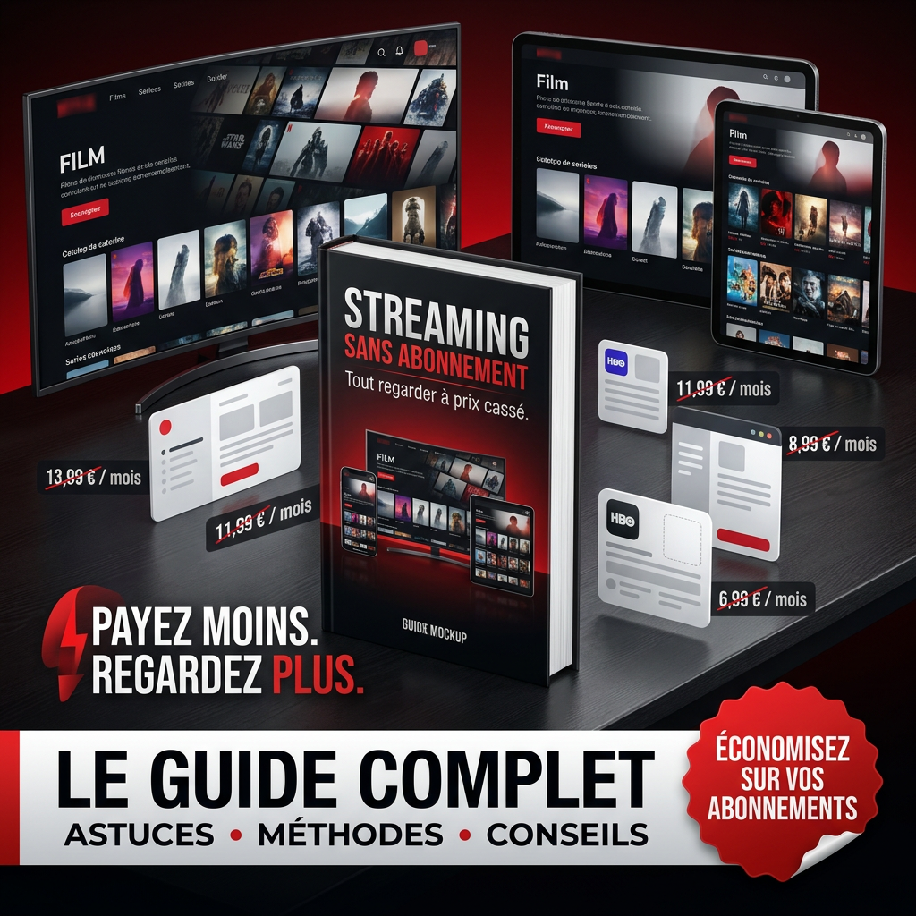 Guide Streaming Malin : Réduisez Vos Abonnements Netflix, Prime Video, Disney+ & Plus
